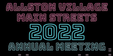 Allston Village Main Streets Annual Meeting Celebration tickets