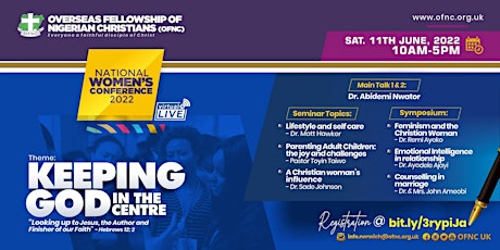 OFNC NATIONAL WOMEN'S CONFERENCE 2022 (ONLINE) tickets
