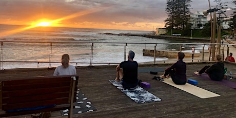 Sunrise Yoga Dee Why Beach + Complimentary Coffee $20 tickets
