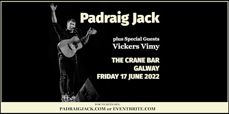 Padraig Jack Live at The Crane Bar, Galway tickets