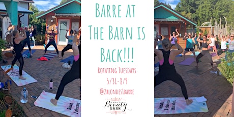 Barre at the Beauty Barn! tickets