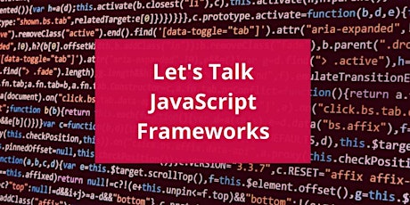 Let's Talk JavaScript Frameworks  primary image