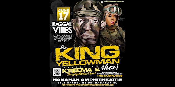 Reggae Vibes Concert Featuring King Yellowman