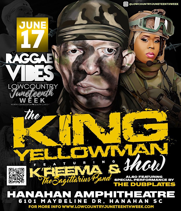 Reggae Vibes Concert Featuring King Yellowman image
