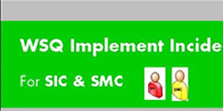 WSQ Implement Incident Management Processes (PI-PRO-325E-1) Run 243(ONLINE)