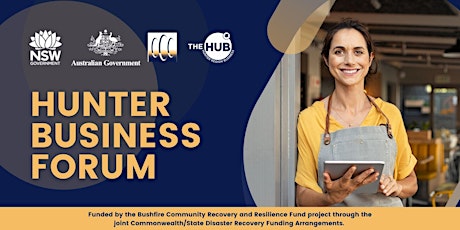 Hunter Business Forum - Cessnock - Getting Back to Business tickets