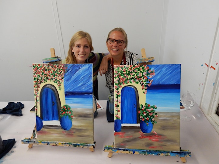 Paint and Sip Class: The Greek House image