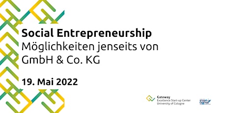Social Entrepreneurship – Möglichkeiten jenseits von GmbH & Co. KG Tickets