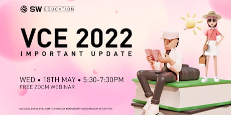 VCE 2022 - IMPORTANT UPDATES 18/5/2022 primary image