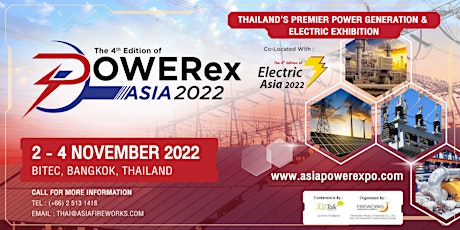 POWERex Asia 2022 and Electric Asia 2022 tickets