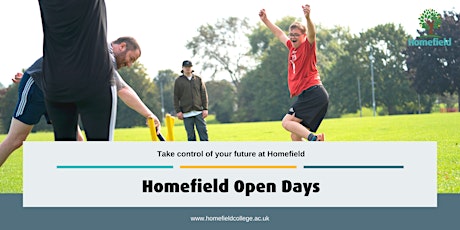 Homefield College July Open Day  - Leicestershire tickets