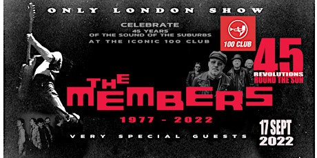 The Members with Extra Special Guests Celebrate 45 Years tickets