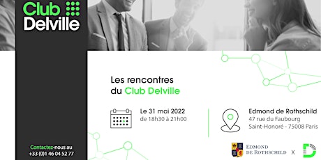 Rencontre Club Delville PARIS  - le  31 mai 2022 billets