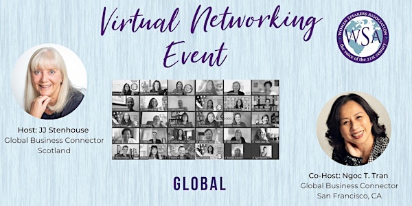 Global Virtual Networking Event with Women Speakers Association