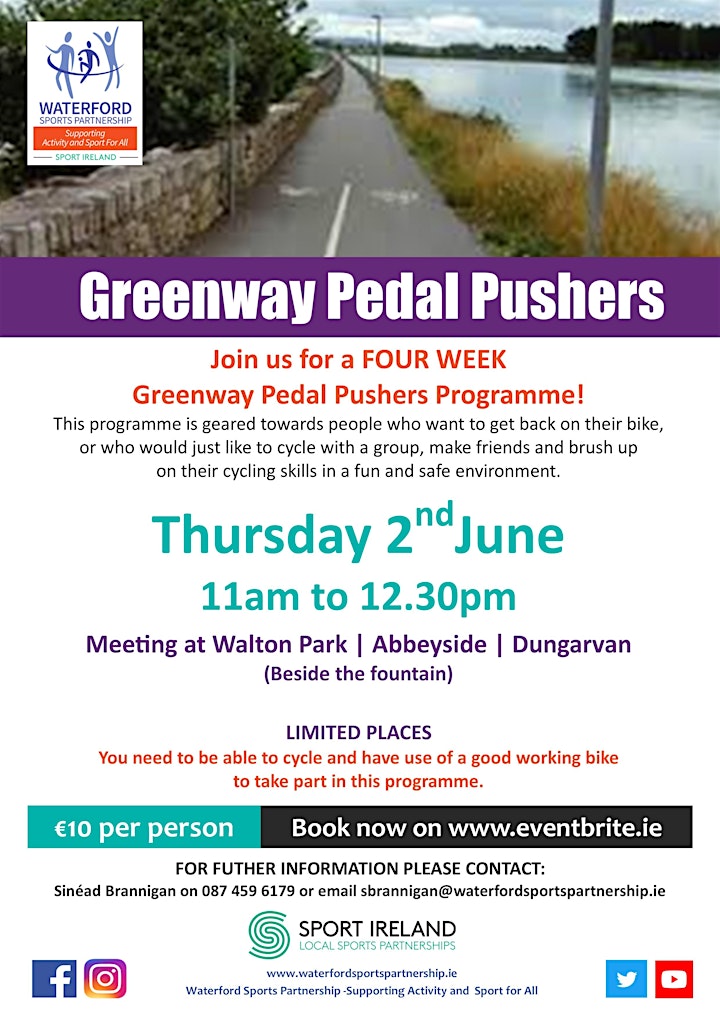 Greenway Pedal Pushers Dungarvan -2nd June 2022 image