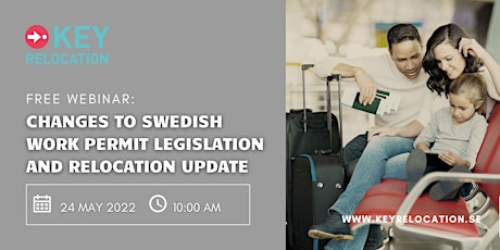 Changes to Swedish work permit legislation and relocation update tickets