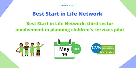 Best Start in Life Network: Third Sector Children's Services Planning tickets