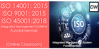 ISO14001,ISO9001& ISO45001 IMS Fundamentals  (Online Classroom)