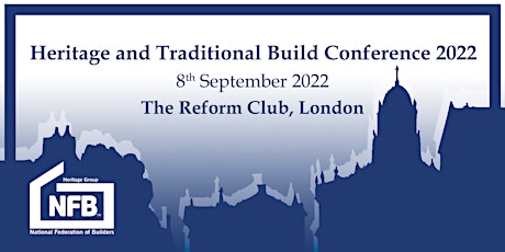 Heritage & Traditional Build Conference tickets