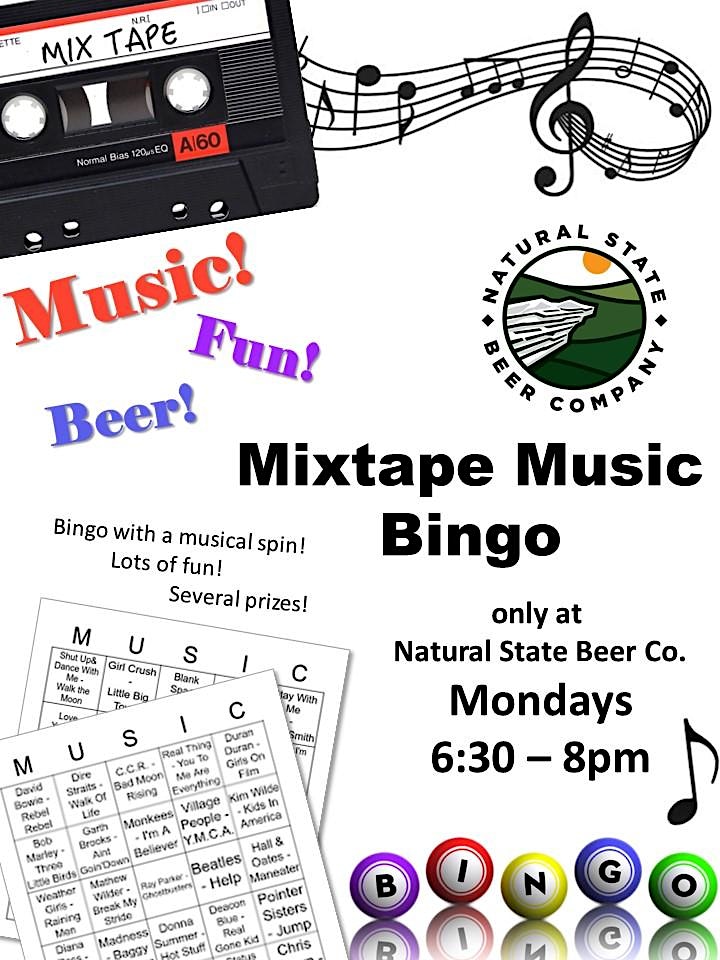 Music Bingo Monday's image