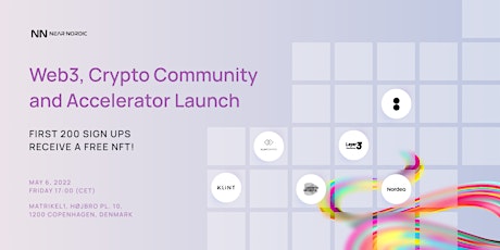 Near Nordic - Crypto and Web3 Accelerator Launch Party - Future of Web3 primary image