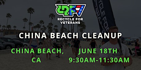 China Beach Cleanup With Your Local Veterans!