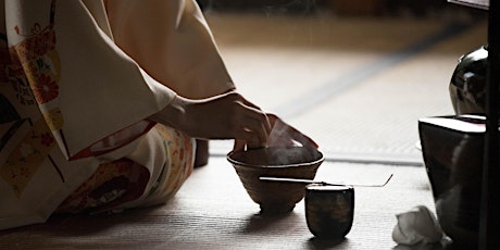 Dimostrazione di chanoyu, cerimonia del tè giapponese