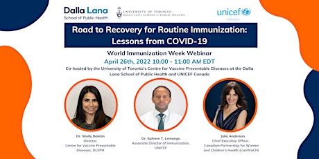 Road to Recovery for Routine Immunization: Lessons from COVID-19