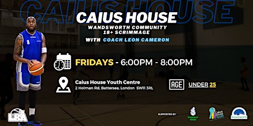 18+ Wandsworth Community Scrimmages | Weekly Basketball on Fridays