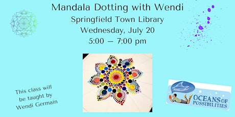 Mandala Dotting with Wendi tickets