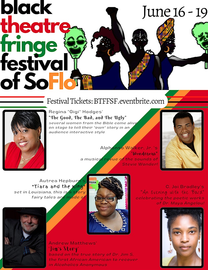 Black Theatre Fringe Festival of SoFlo 2022 - FESTIVAL TICKETS - Juneteenth image