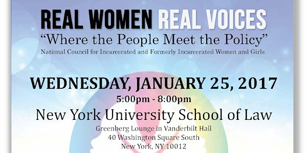 Real Women Real Voices "Where the People Meet the Policy" New York NY