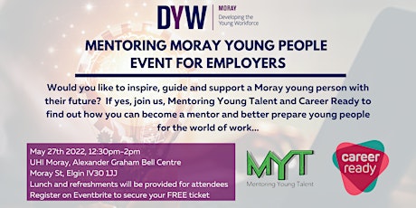 Mentoring Moray Young People Event for Employers tickets
