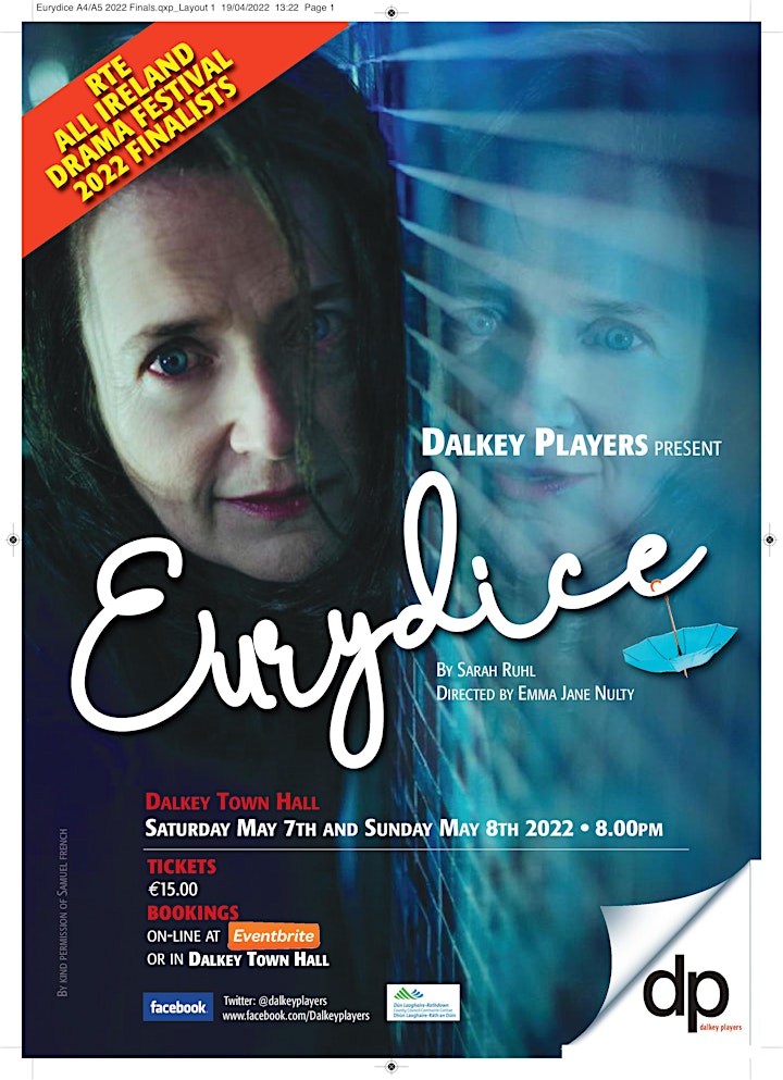 Eurydice by Sarah Ruhl directed by Emma Jane Nulty image