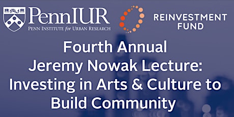 Primaire afbeelding van Nowak Memorial Lecture: Investing in arts & culture to build community