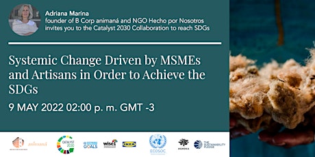 Imagen principal de Systemic Change Driven by MSMEs and Artisans in Order to Achieve the SDGs