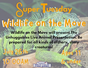 Super Tuesday: Wildlife on the Move tickets