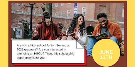 Juneteenth HBCU Alliance High School $10,000 Book Scholarship Give Away tickets
