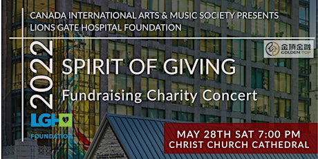 2022 "Spirit of Giving" Fundraising Concert tickets