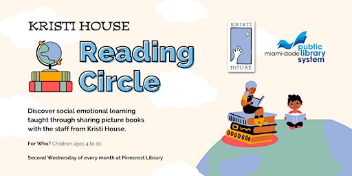 Kristi House Reading Circle at Pinecrest Library