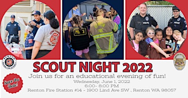 2022 Scout Night at the Fire Station