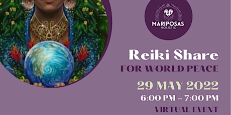 Reiki Share for World Peace tickets