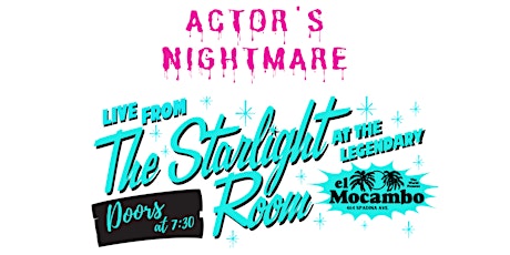 Actor's Nightmare - An Improvised Comedy Show tickets