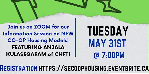 Information Session to Learn More About CO-OP Housing in SOUTH ETOBICOKE!