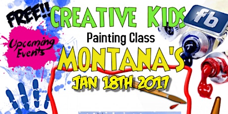Montana's Painting Class with Creative Kids primary image