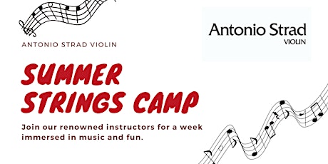 Antonio Strad Violin Summer Strings Camp | High School Strings tickets