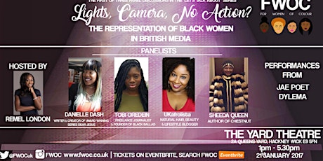 Lights, Camera, No Action? - The Representation of Black Women in British Media primary image