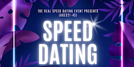 The Real Speed Dating Event (Ages 21-45) tickets