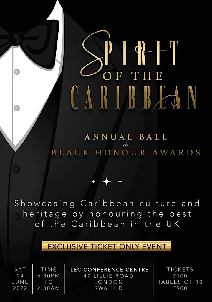 Spirit of the Caribbean Annual Ball & Black Honour Awards image