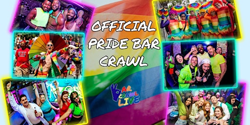 Immagine principale di Official Pride Bar Crawl LIVE! Hoboken, NJ 